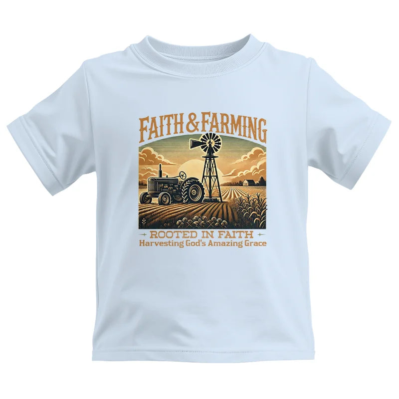 Faith And Farming 3 - Kids Heavy Cotton™ Tee