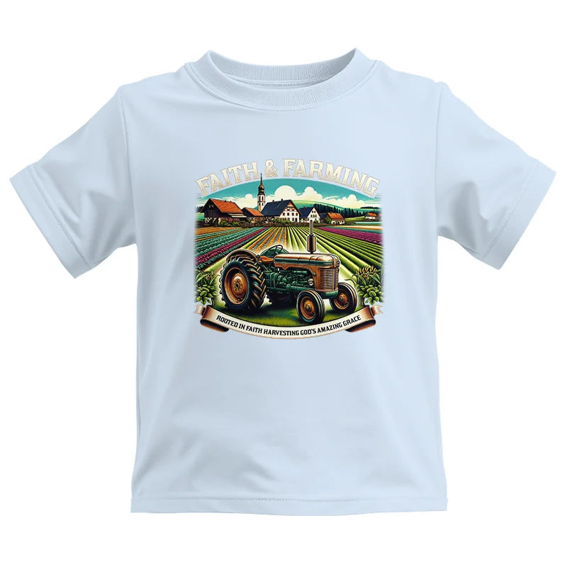 Image of Faith And Farming 4 - Kids Heavy Cotton™ Tee