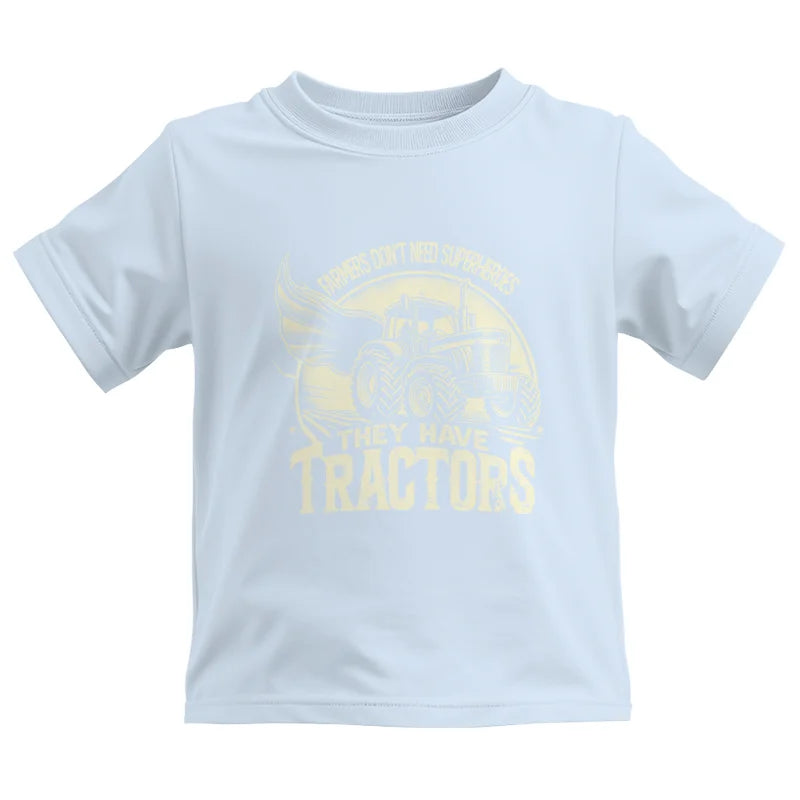 Farmers Don’t Need Superheroes They Have Tractors - Kids Heavy Cotton™ Tee