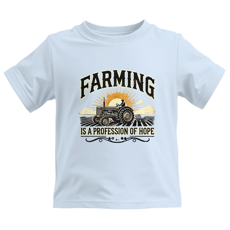 Image of Farming Is A Profession Of Hope 1 - Kids Heavy Cotton™ Tee