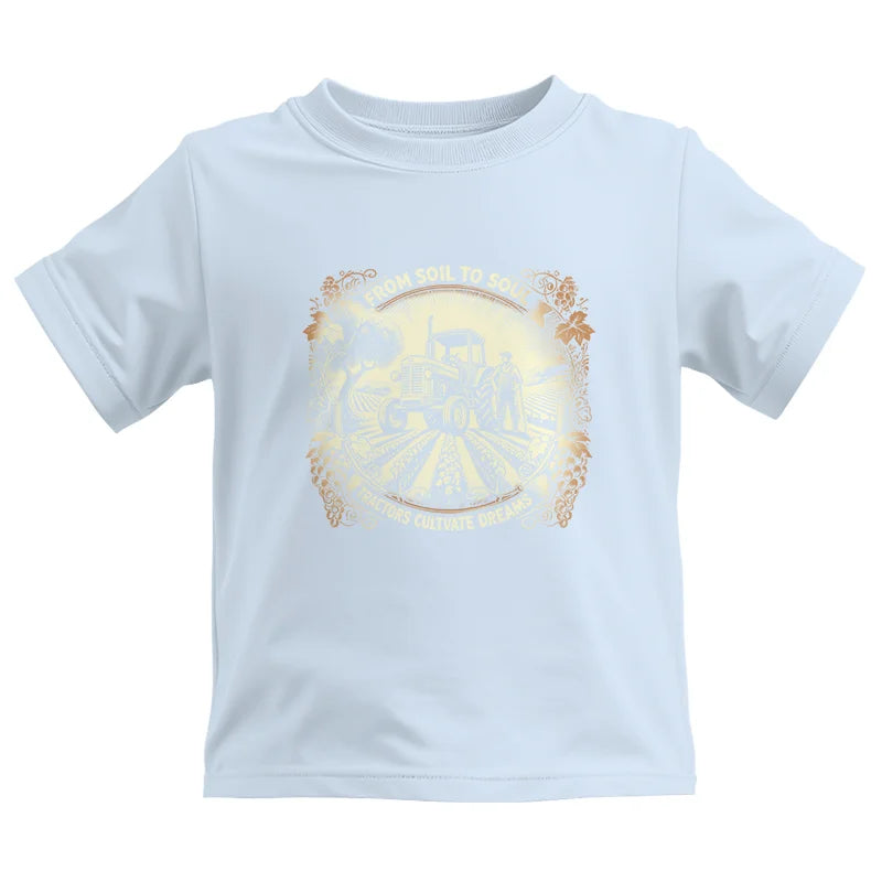 Image of From Soil To Soul_Tractors Cultivate Dreams 2 - Kids Heavy Cotton™ Tee