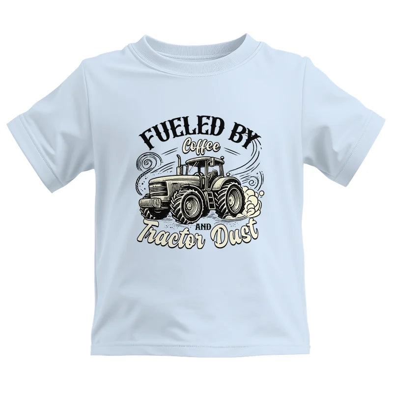 Image of Fueled By Coffee And Tractor Dust 2 - Kids Heavy Cotton™ Tee