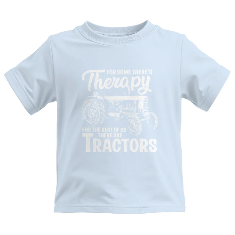 Funny Farmer Therapy Vintage Tractor Lover - Kids Heavy Cotton™ Tee