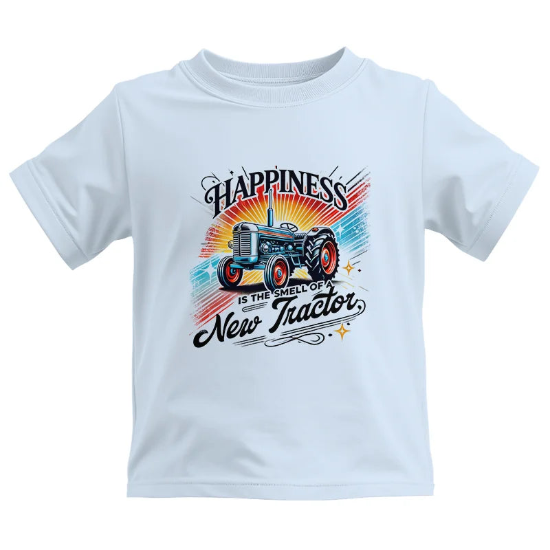 Happiness Is The Smell Of A New Tractor - Kids Heavy Cotton™ Tee