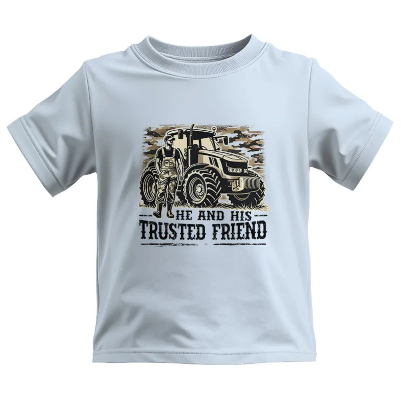 He and His Trusted Friend - Kids Heavy Cotton™ Tee