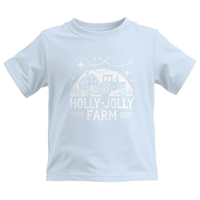 Holly Jolly Farm 2 - Kids Heavy Cotton™ Tee