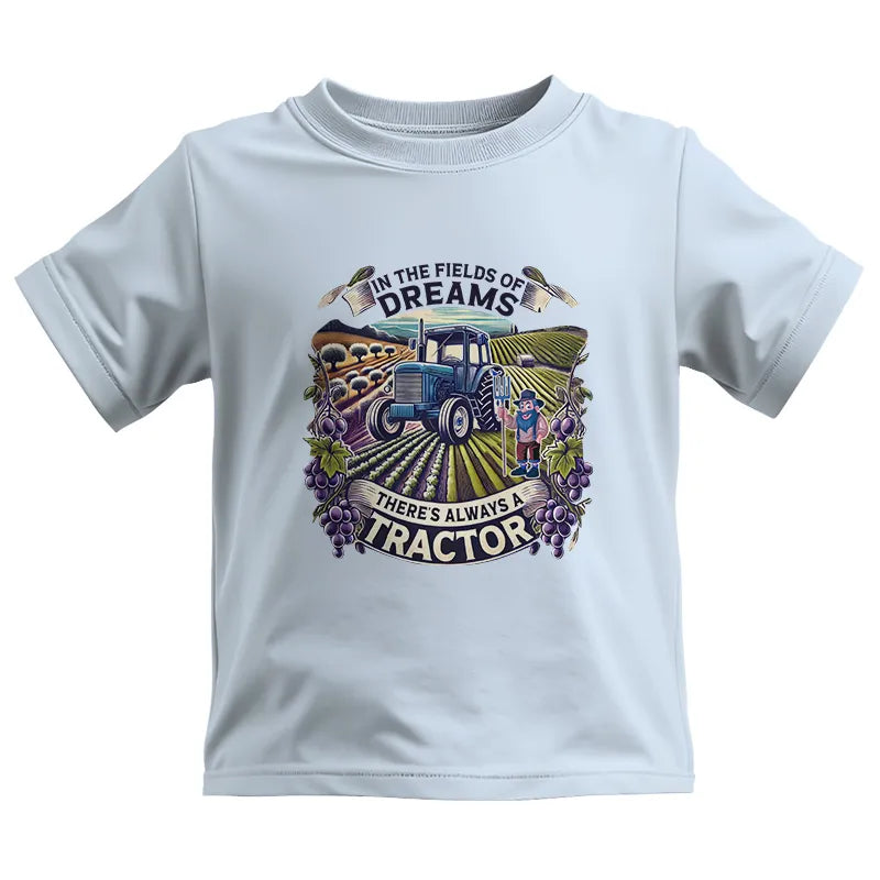 Image of In The Fields Of Dreams There's Always A Tractor 1 - Kids Heavy Cotton™ Tee