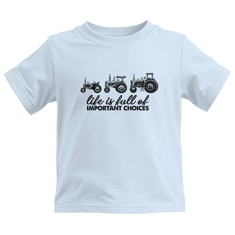 Image of Life Is Full Of Important Choices 10 - Kids Heavy Cotton™ Tee