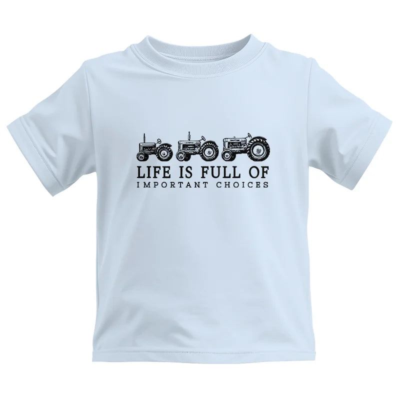 Image of Life Is Full Of Important Choices 13 - Kids Heavy Cotton™ Tee