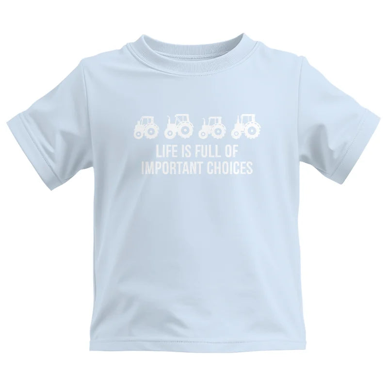 Image of Life Is Full Of Important Choices 18 - Kids Heavy Cotton™ Tee