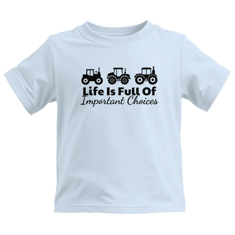 Life Is Full Of Important Choices 19 - Kids Heavy Cotton™ Tee