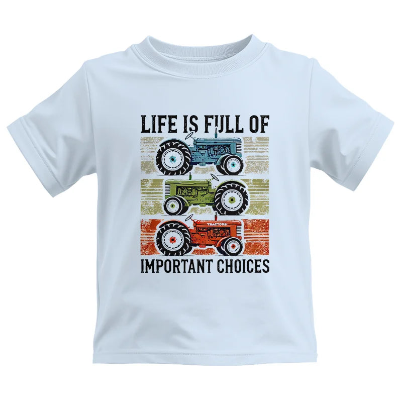 Image of Life Is Full Of Important Choices 3 - Kids Heavy Cotton™ Tee