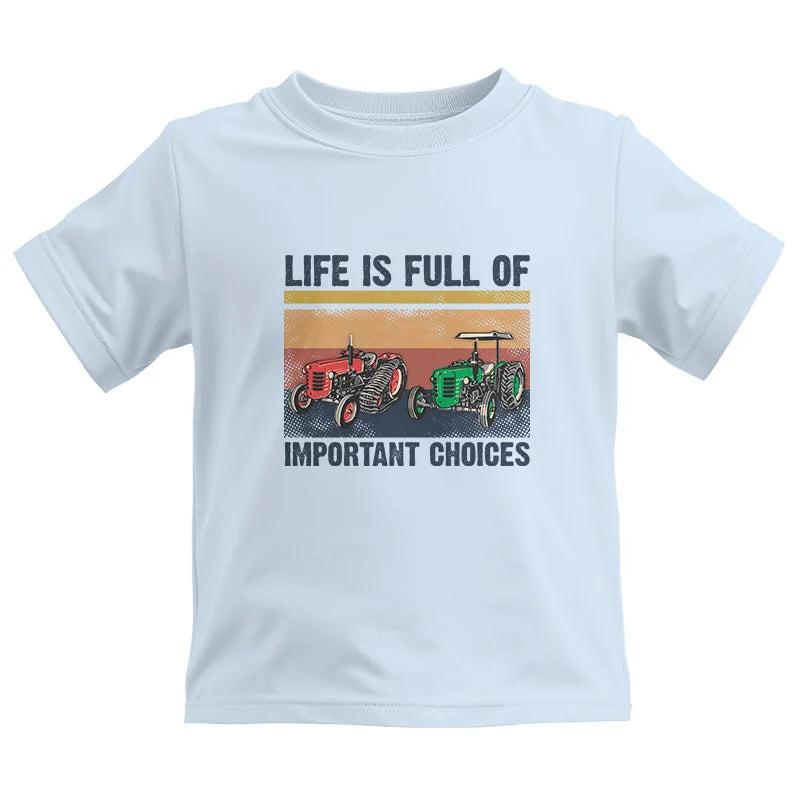 Image of Life Is Full Of Important Choices 37 - Kids Heavy Cotton™ Tee