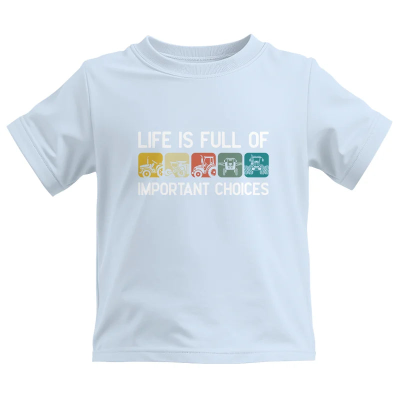 Life Is Full Of Important Choices 40 - Kids Heavy Cotton™ Tee