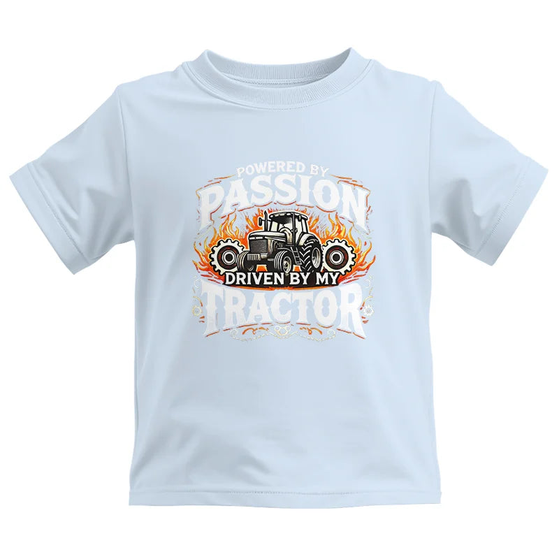 Powered By Passion Driven By My Tractor 1 - Kids Heavy Cotton™ Tee