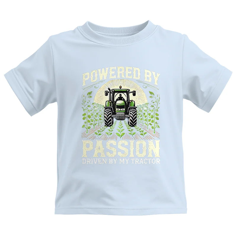 Powered By Passion Driven By My Tractor 3 - Kids Heavy Cotton™ Tee