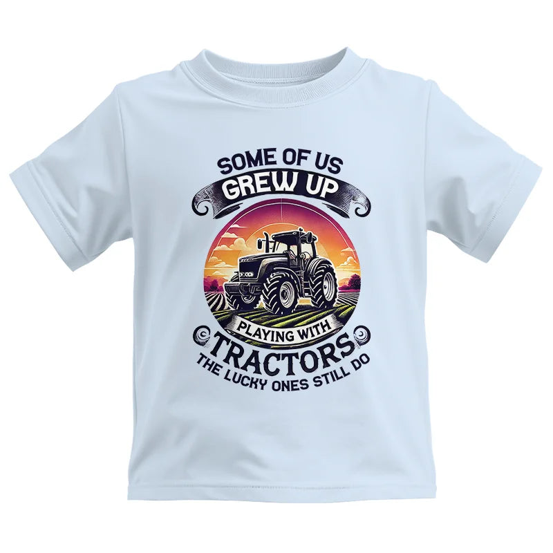 Some Of Us Grew Up Playing With Tractors 4 - Kids Heavy Cotton™ Tee