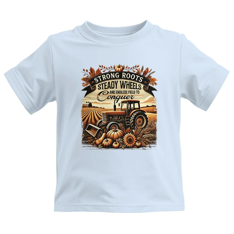 Thanksgiving Farmer Endless Fields To Conquer 2 - Kids Heavy Cotton™ Tee