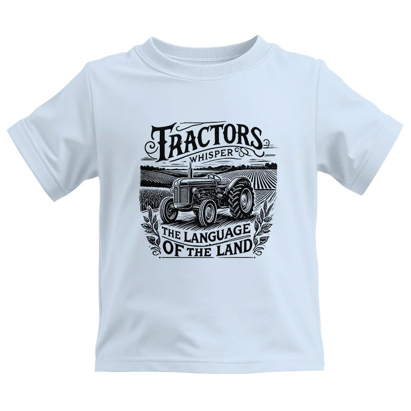 Tractors Whisper The Language Of The Land 1 - Kids Heavy Cotton™ Tee