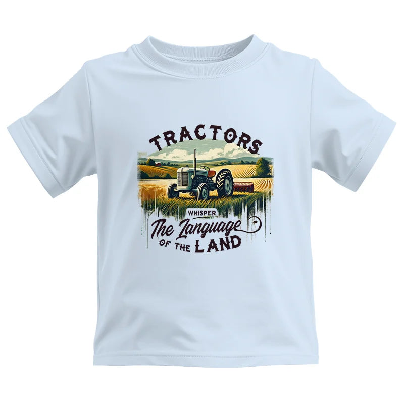 Tractors Whisper The Language Of The Land 2 - Kids Heavy Cotton™ Tee