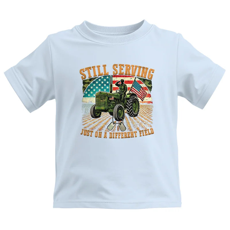 Veteran Farmer Still Serving 9 - Kids Heavy Cotton™ Tee