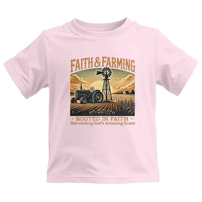 Faith And Farming 3 - Kids Heavy Cotton™ Tee