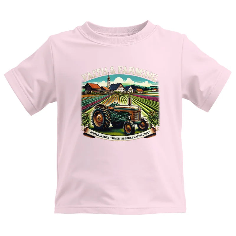 Faith And Farming 4 - Kids Heavy Cotton™ Tee