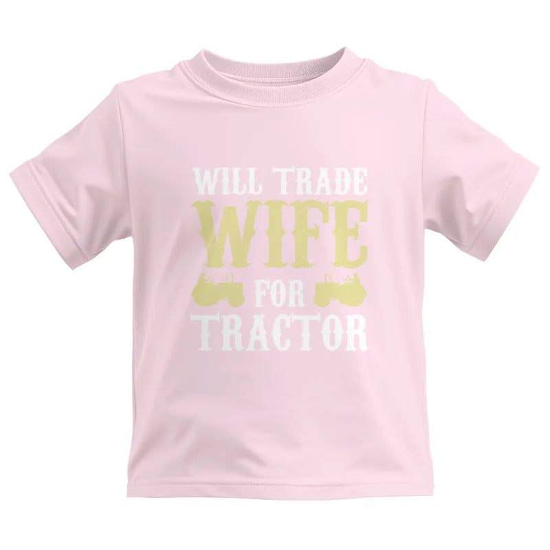 Funny Will Trade Wife For Tractor - Kids Heavy Cotton™ Tee