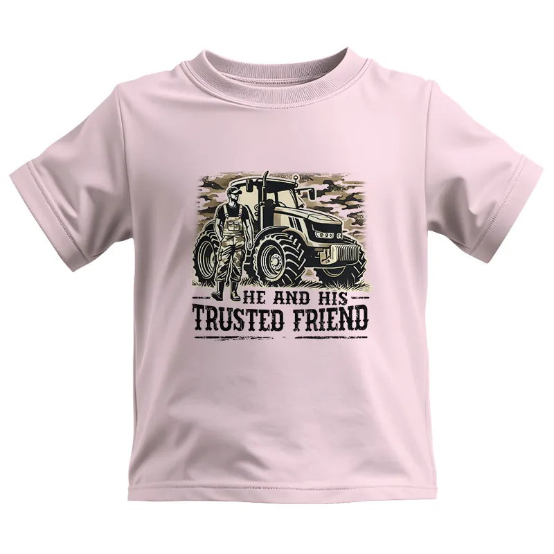 He and His Trusted Friend - Kids Heavy Cotton™ Tee