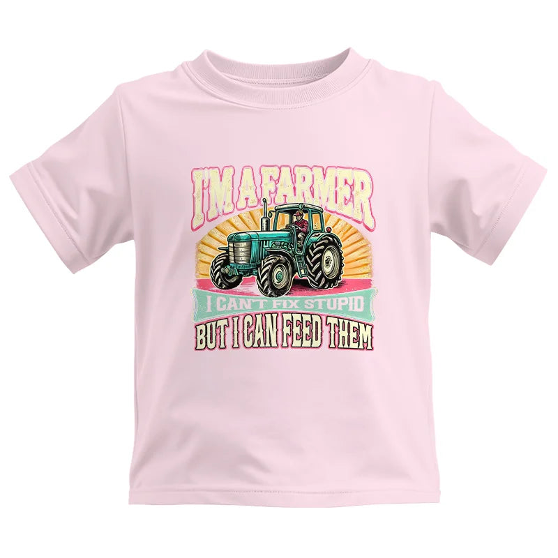 I'm A Farmer_Fix Stupid_Feed Them - Kids Heavy Cotton™ Tee