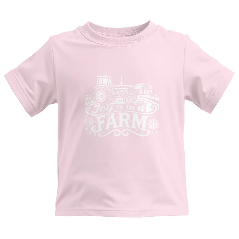 Joy To The Farm 1 - Kids Heavy Cotton™ Tee