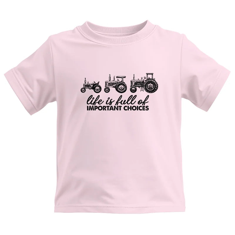 Life Is Full Of Important Choices 10 - Kids Heavy Cotton™ Tee