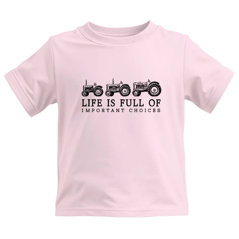 Life Is Full Of Important Choices 13 - Kids Heavy Cotton™ Tee