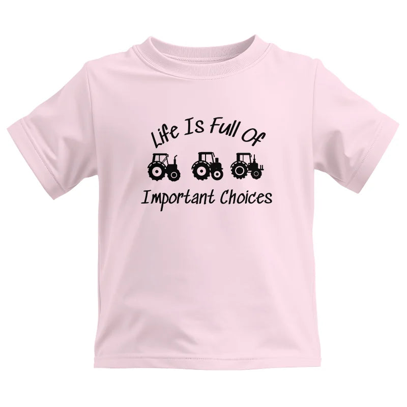 Image of Life Is Full Of Important Choices 15 - Kids Heavy Cotton™ Tee