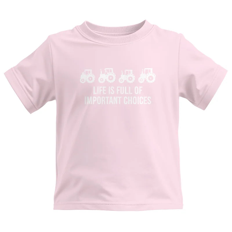 Life Is Full Of Important Choices 18 - Kids Heavy Cotton™ Tee