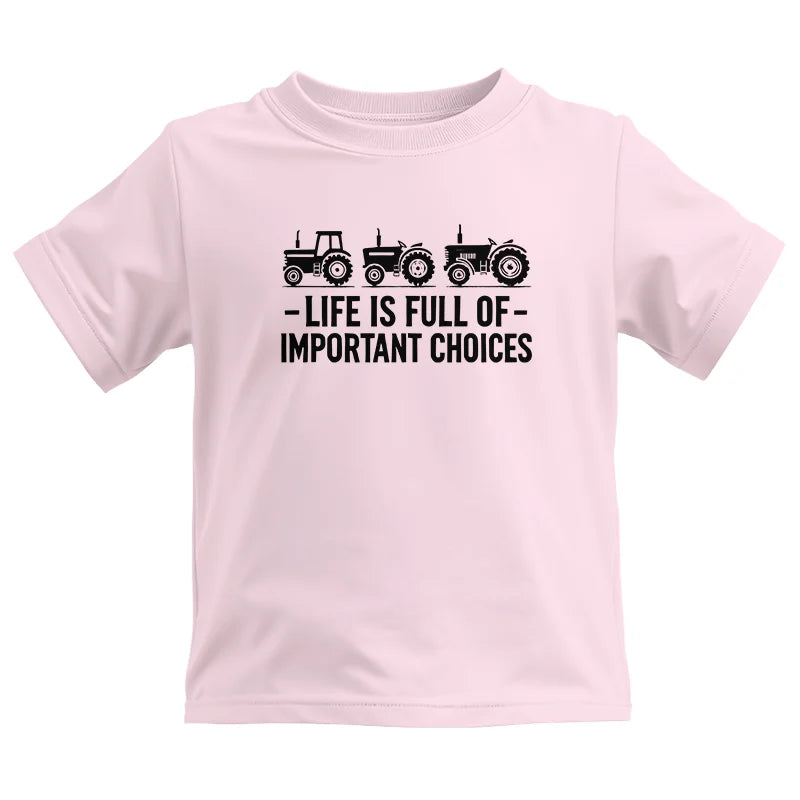 Life Is Full Of Important Choices 21 - Kids Heavy Cotton™ Tee