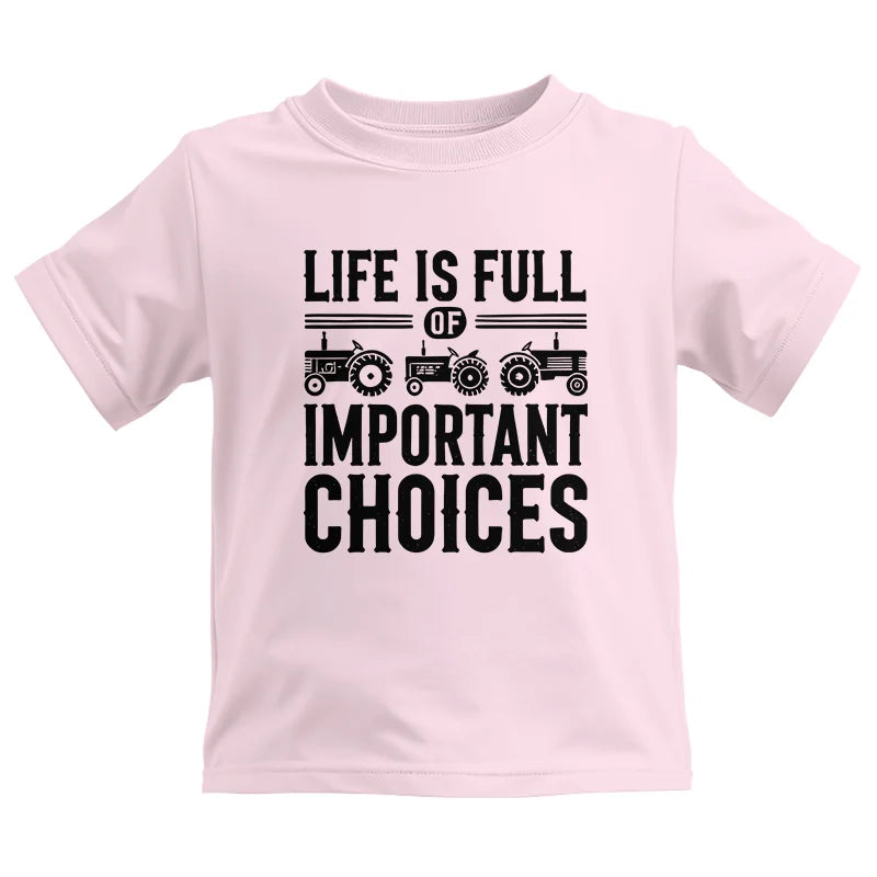 Image of Life Is Full Of Important Choices 26 - Kids Heavy Cotton™ Tee