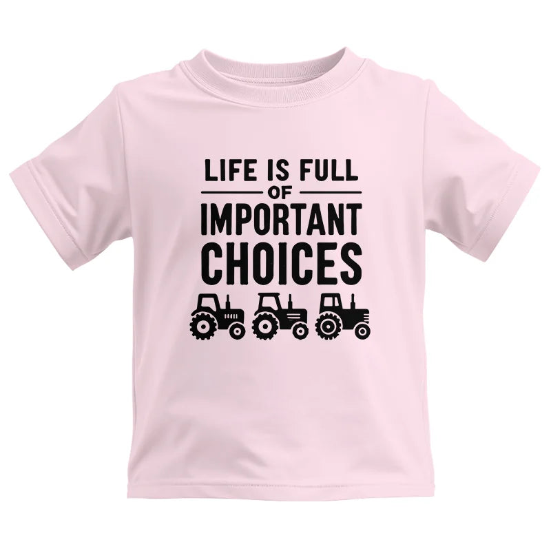 Life Is Full Of Important Choices 27 - Kids Heavy Cotton™ Tee