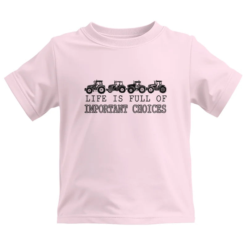 Life Is Full Of Important Choices 30 - Kids Heavy Cotton™ Tee