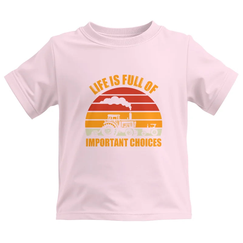 Image of Life Is Full Of Important Choices 32 - Kids Heavy Cotton™ Tee