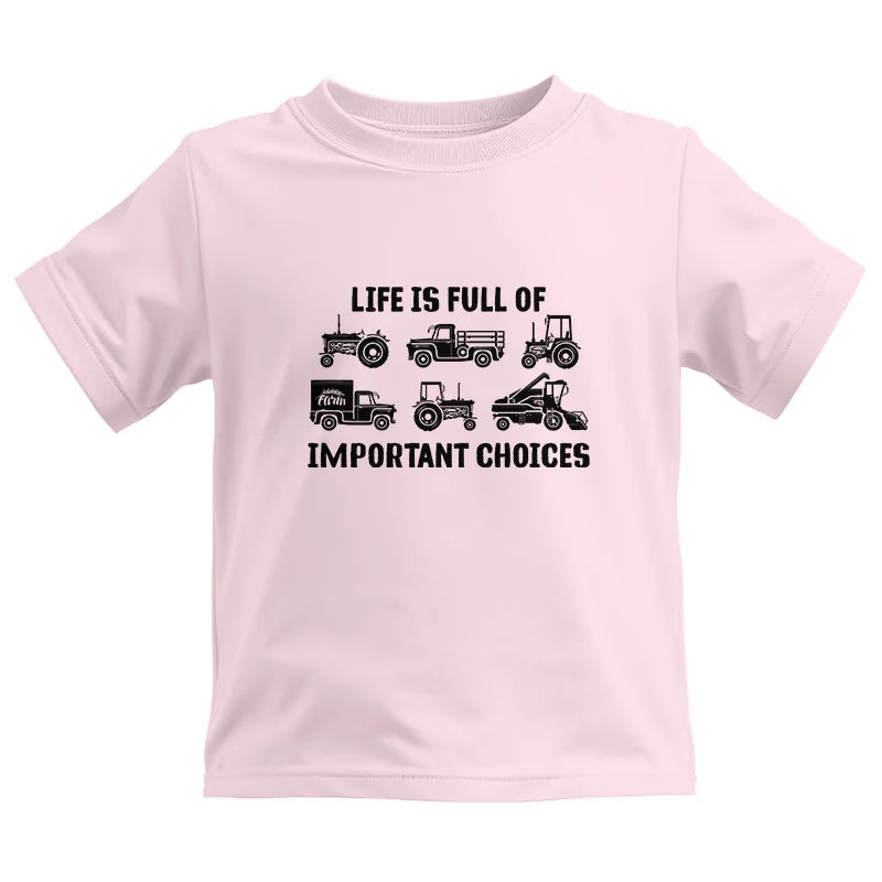 Image of Life Is Full Of Important Choices 34 - Kids Heavy Cotton™ Tee