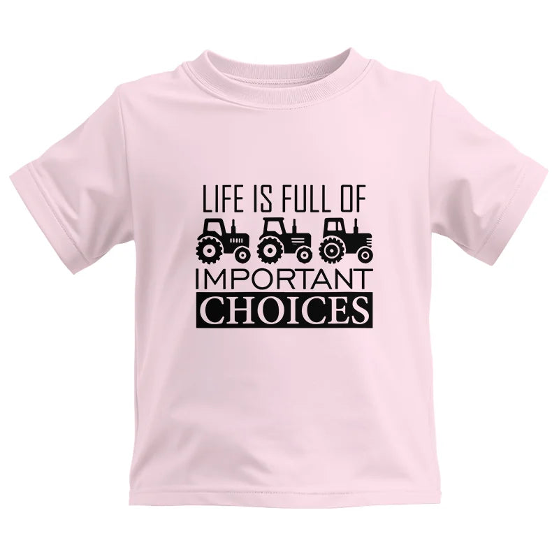 Image of Life Is Full Of Important Choices 35 - Kids Heavy Cotton™ Tee