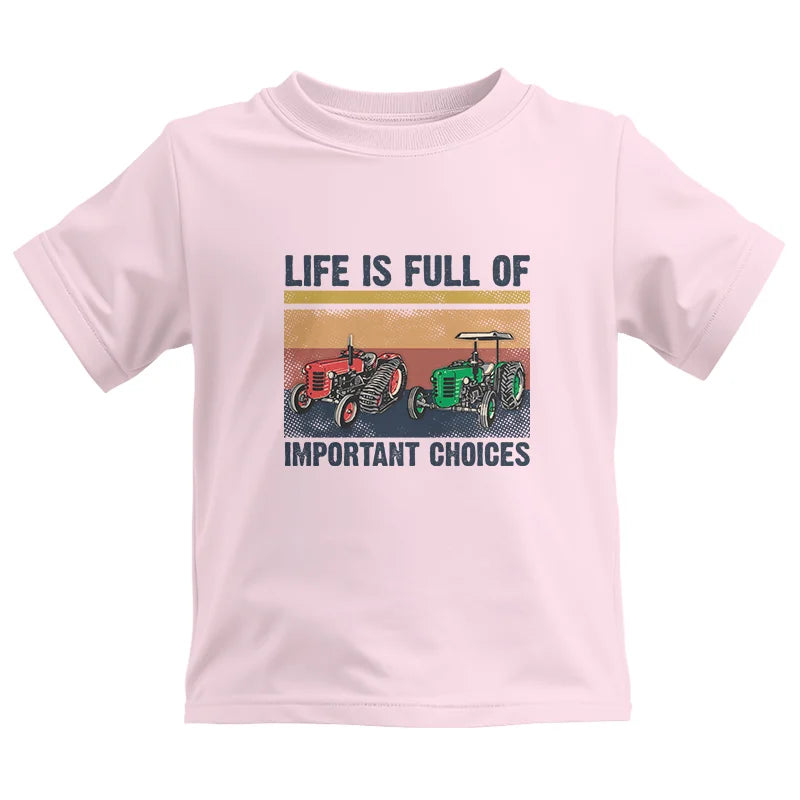 Life Is Full Of Important Choices 37 - Kids Heavy Cotton™ Tee