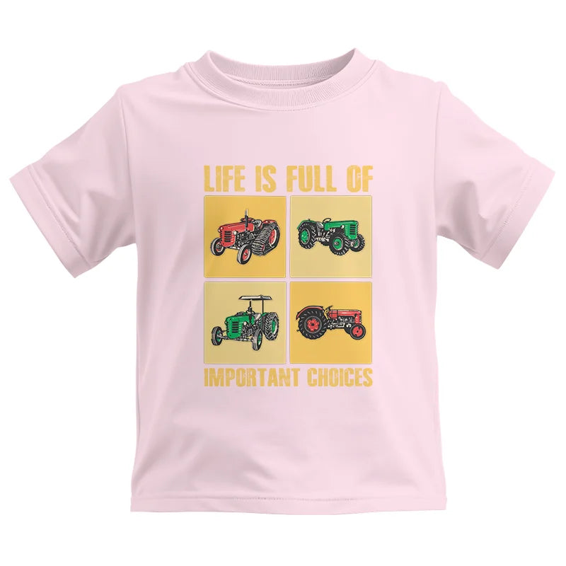 Life Is Full Of Important Choices 38 - Kids Heavy Cotton™ Tee