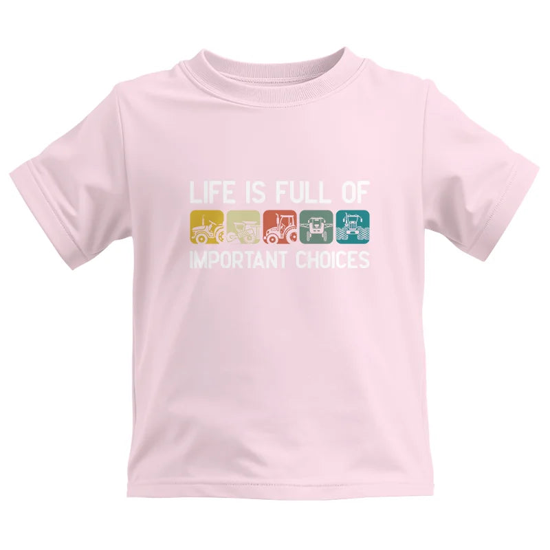 Life Is Full Of Important Choices 40 - Kids Heavy Cotton™ Tee