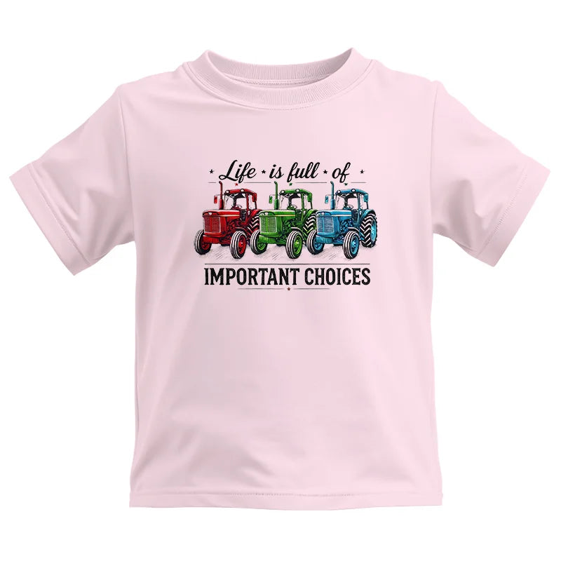 Life Is Full Of Important Choices 6 - Kids Heavy Cotton™ Tee