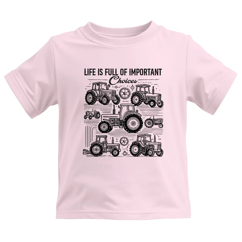 Life Is Full Of Important Choices - Kids Heavy Cotton™ Tee