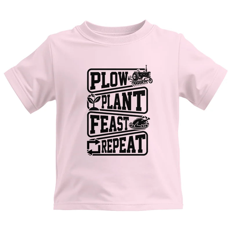 Plow Plant Feast Repeat 1 - Kids Heavy Cotton™ Tee