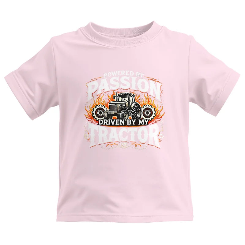 Powered By Passion Driven By My Tractor 1 - Kids Heavy Cotton™ Tee