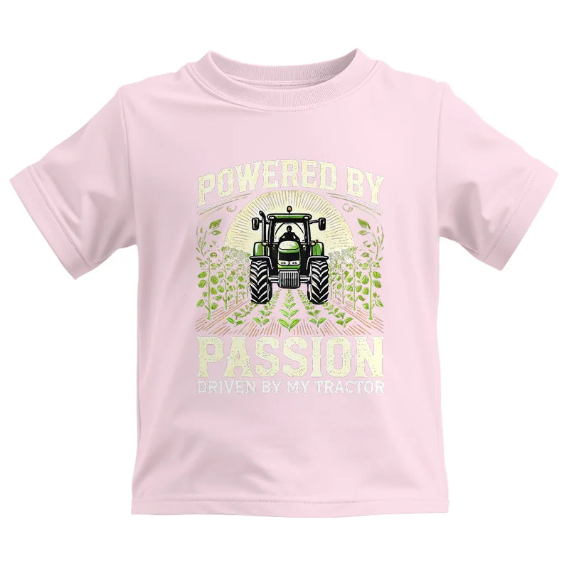 Powered By Passion Driven By My Tractor 3 - Kids Heavy Cotton™ Tee